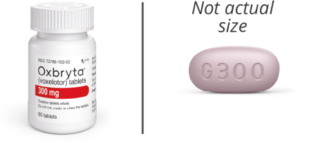 Oxbryta 300 mg Tablets bottle